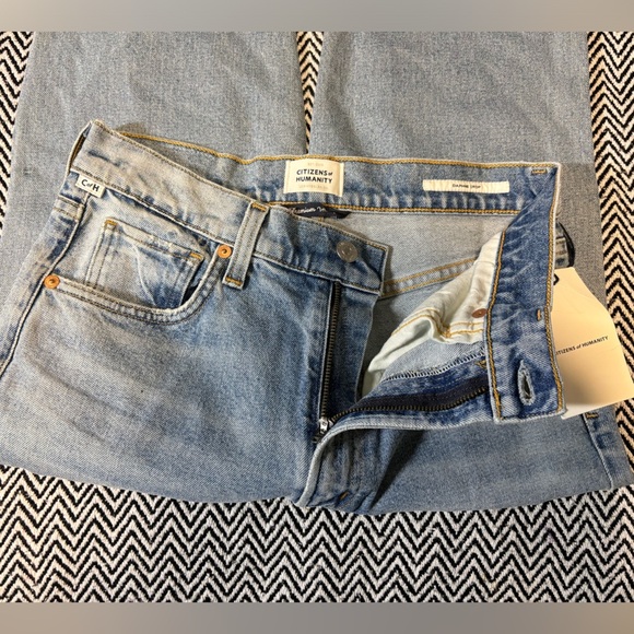 Citizens of Humanity | Daphne Crop High Rise Stovepipe Jeans | Sz 27 | NWT - Picture 2 of 9